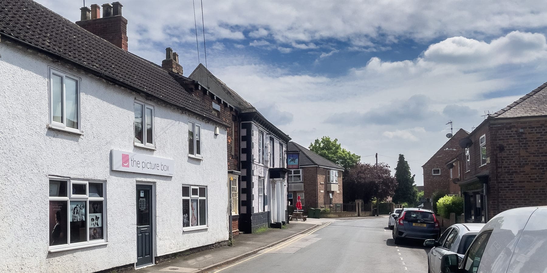 The Picture Box photography studio on Station Road, Brough, East Yorkshire