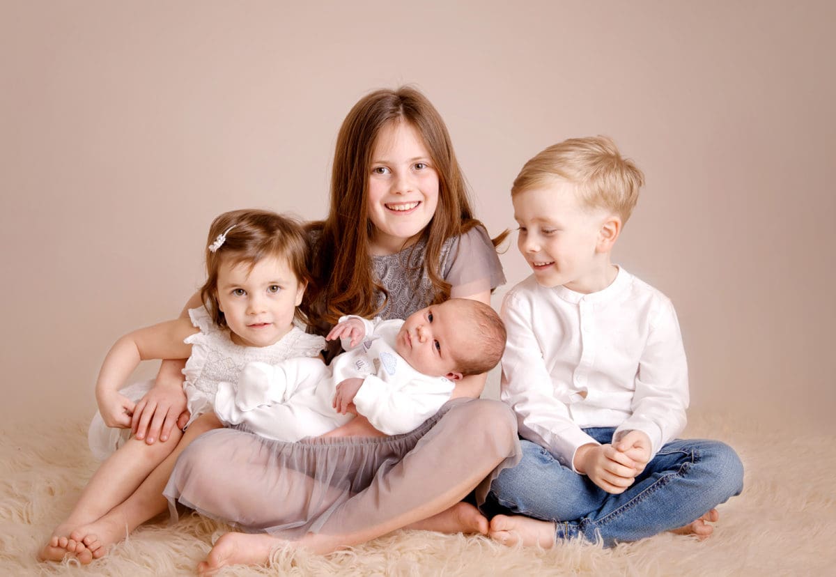 Group portrait of children